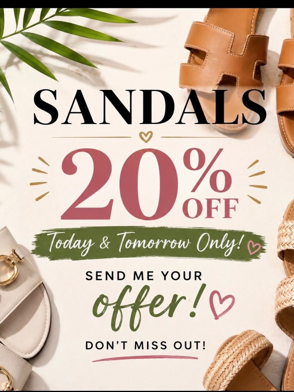 Steve Madden Tan and Cream Women's Slide Sandals